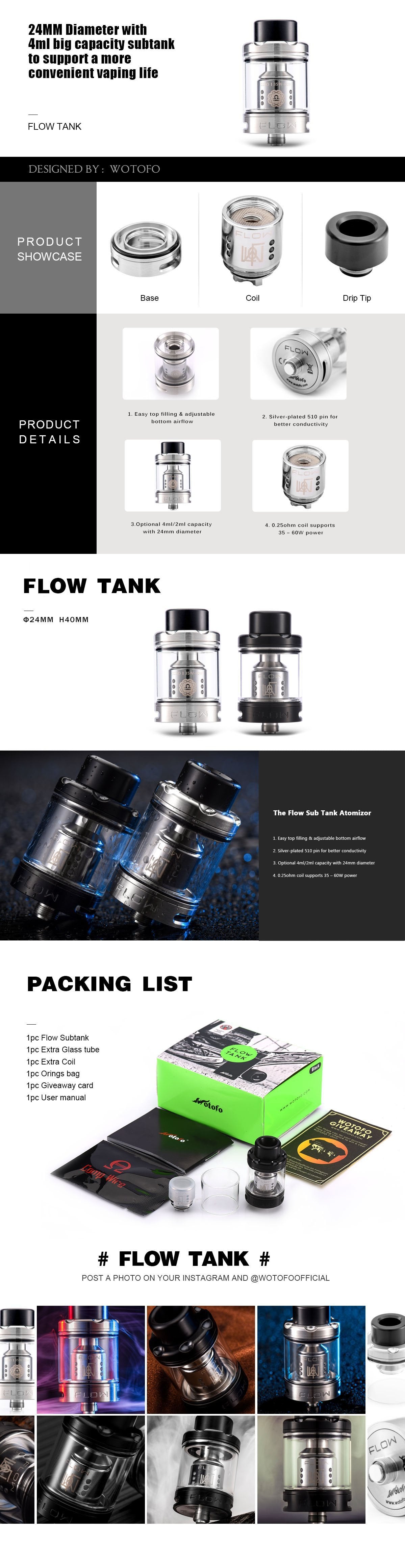 Wotofo flow subtank details