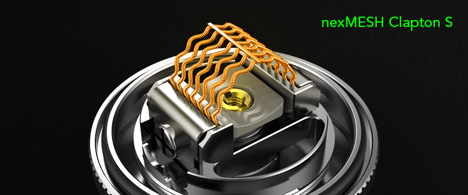 nexMESH Clapton S mesh coil