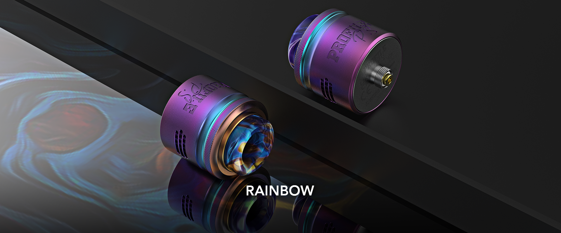 wotofo profile ps dual mesh rda rainbow