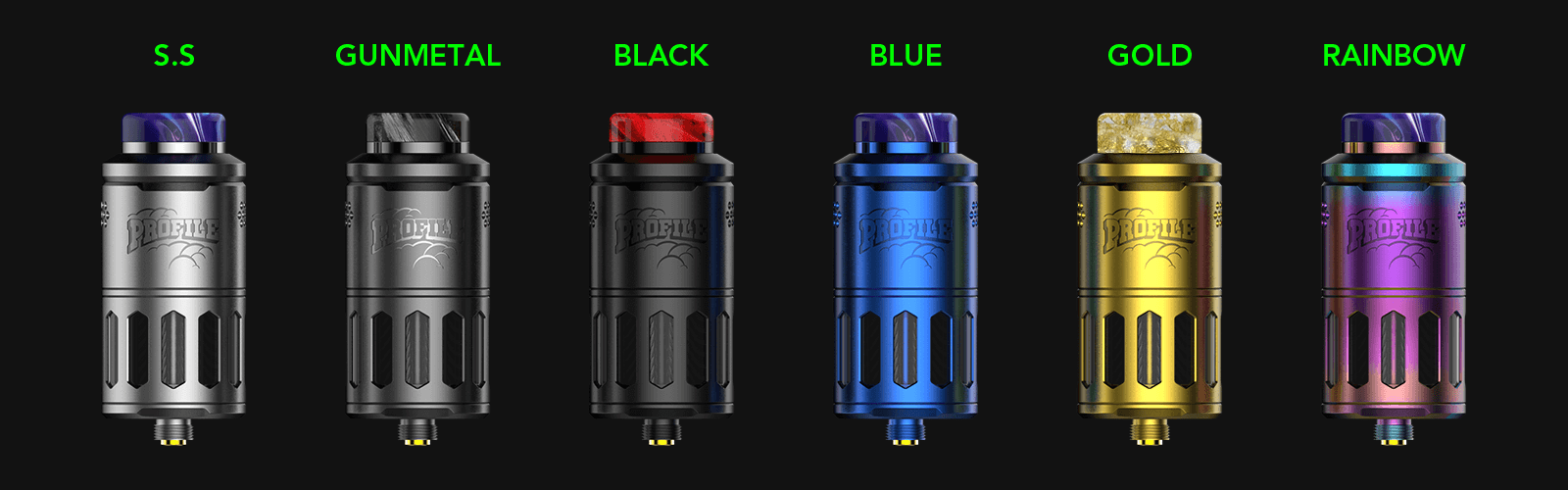 wotofo profile rdta all colors