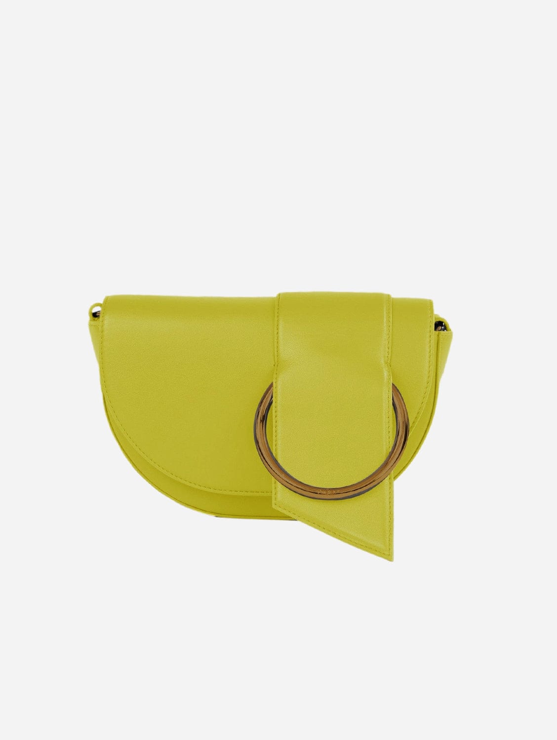 Mela Luna Vegan Apple Leather Handbag Zest