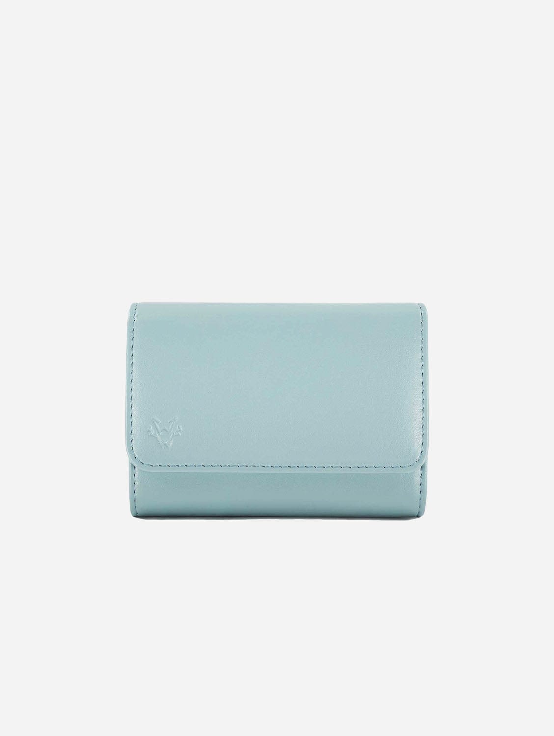 Watson & Wolfe Portman Vegan Corn Leather Wallet Sea Glass