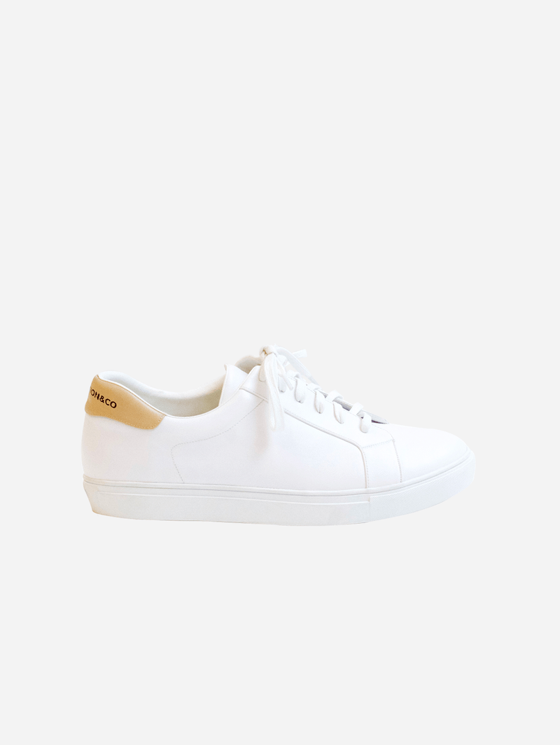 vegan white sneakers