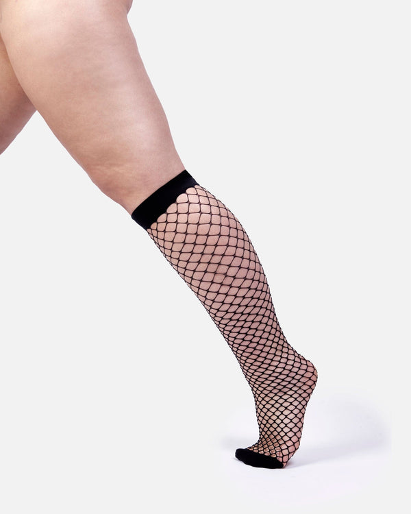 The Drama  Black Fishnet Tights Made To Last – Hēdoïne