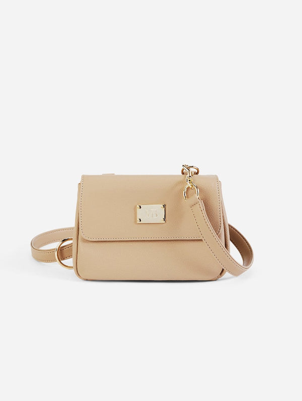 Maya small crossbody bag in Mirum vegan alternative leather