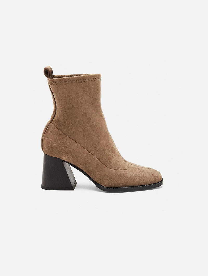 suede sock ankle boots