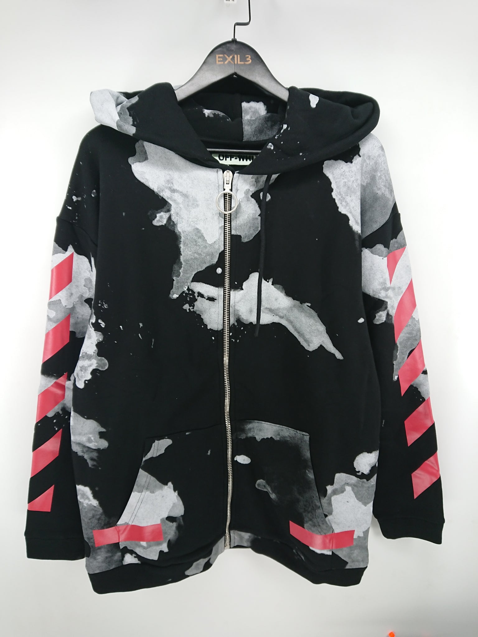 Off White Spots Hoodie Sale, UP TO OFF
