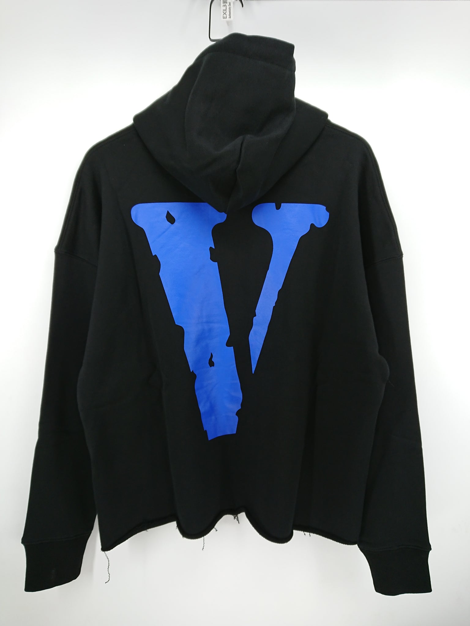 black blue hoodie
