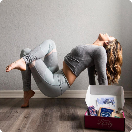 Yogi Secret yoga wellness subscription box.
