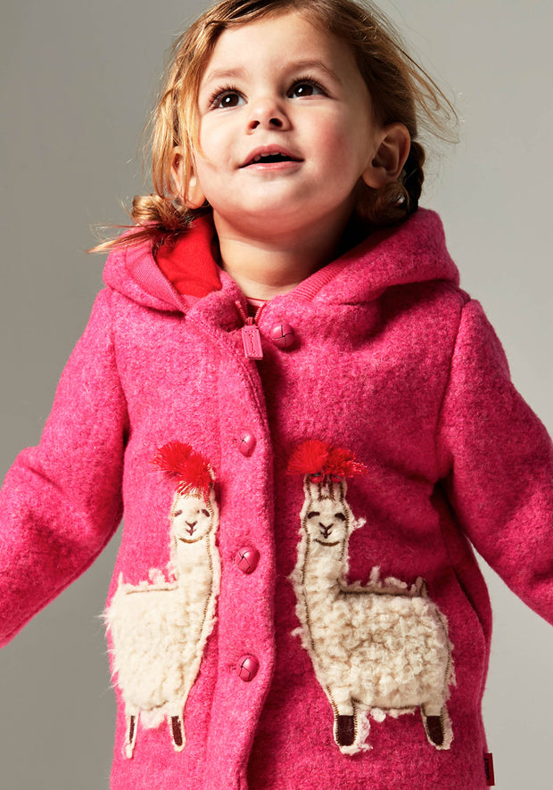 oilily llama coat