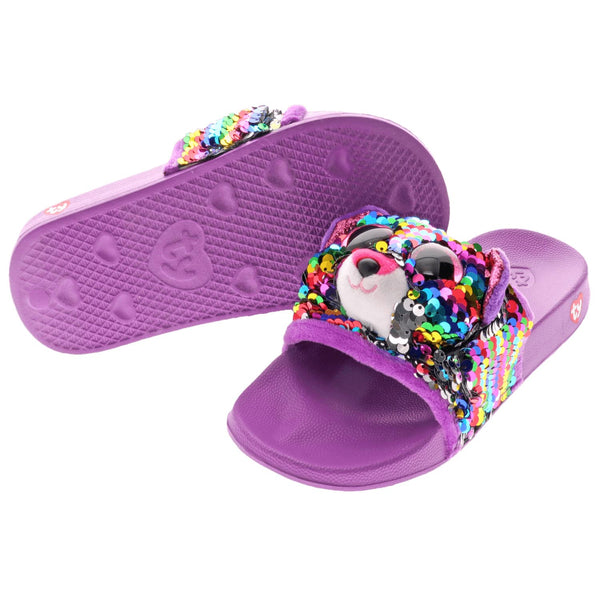 ty unicorn flip flops