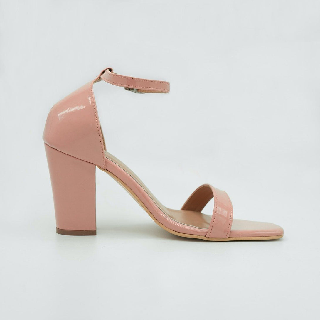 Romantic Pink | Mid Block Heels | Madish