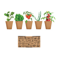 Kit de Huerto para Cultivo de Verduras para Personalizar Especial Regalo de Empresas y Eventos Salad
