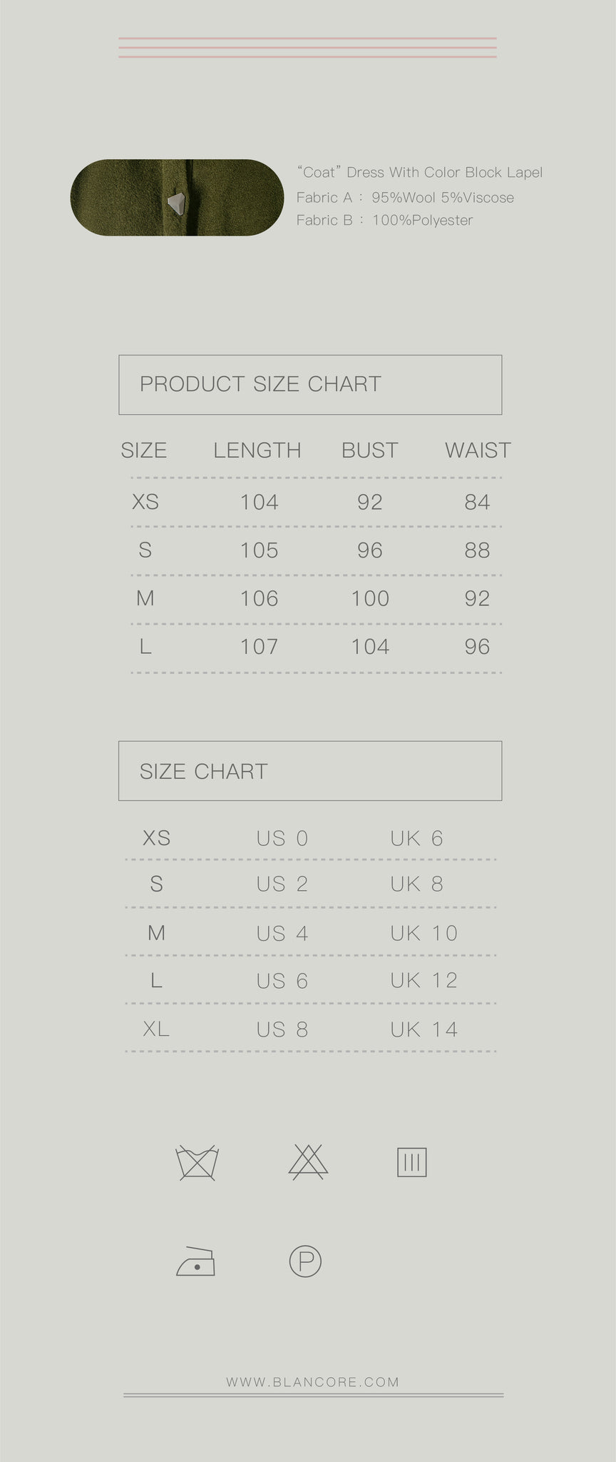 Girl and Ladies Belt size chart