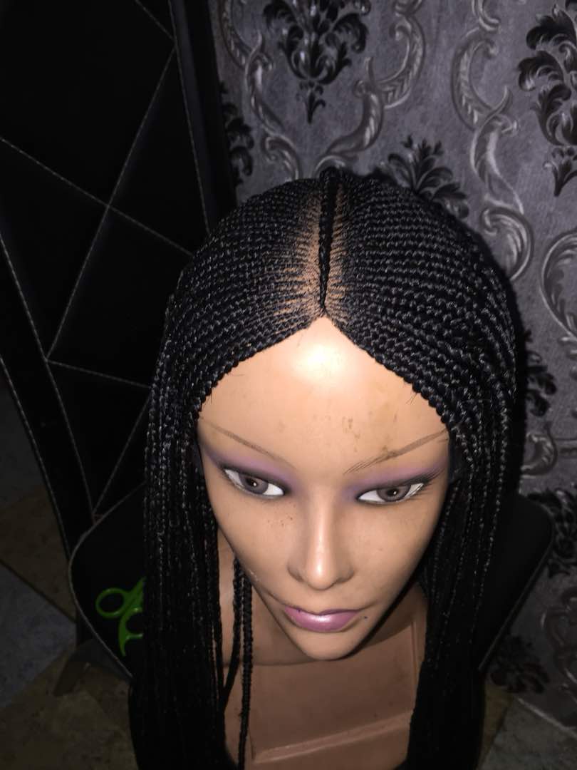 Fulani Tribal Braids Cornrow Wig Queenbc Braided Wigs 