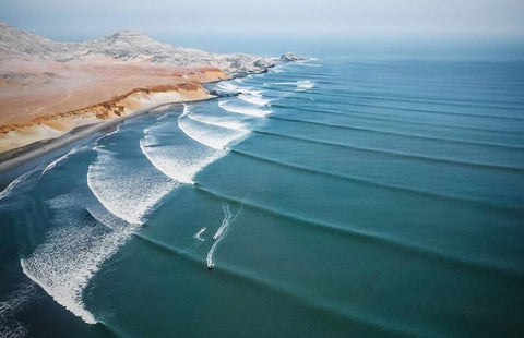 Mike Harvey loves Chicama, Peru for surf paddle boarding