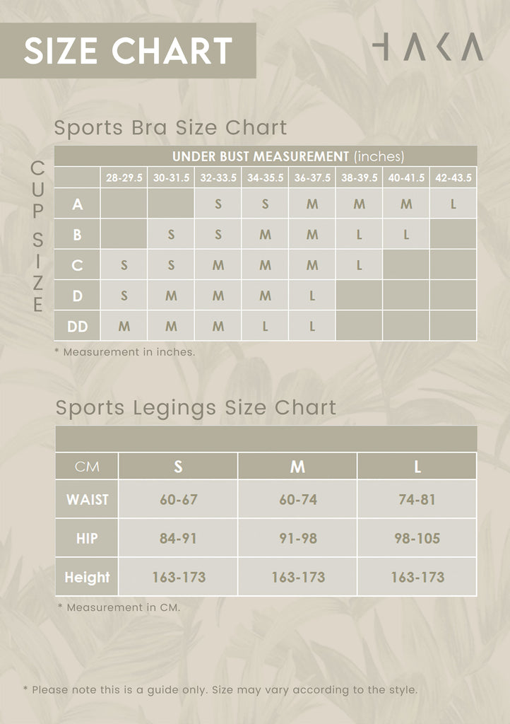 Size Guide – HAKA Active