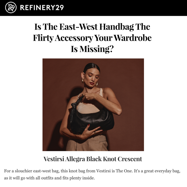 VESTIRSI ALLEGRA BLACK IN REFINERY 29