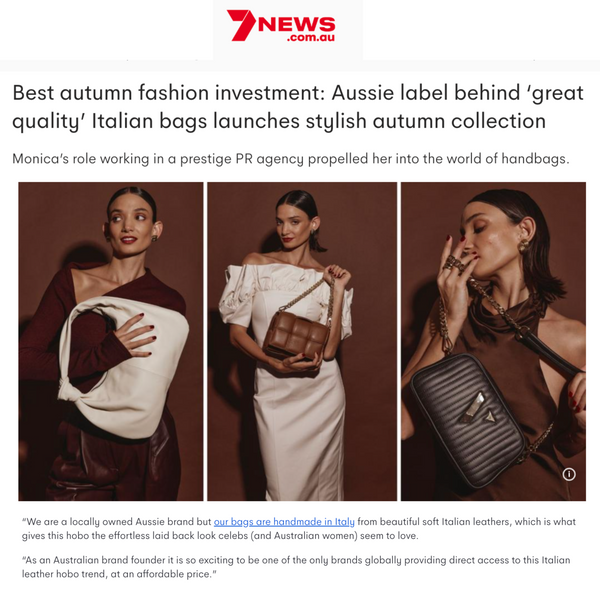 VESTIRSI ITALIAN LUXURY LEATHER BAGS IN 7 NEWS