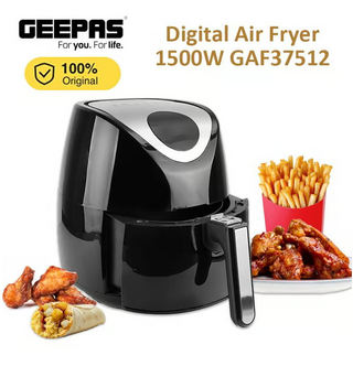 Buy Geepas GAF37512N Air Fryer Non Stick Coating 3.5L 1500W Black