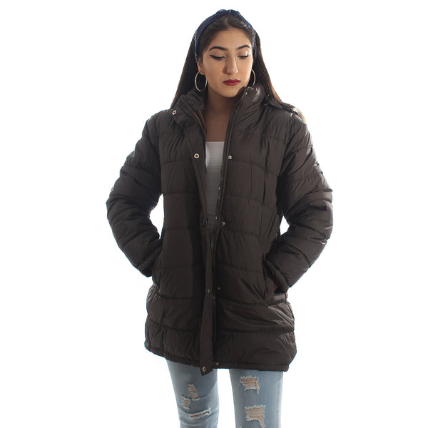 Women jacket/ colour brown -4038