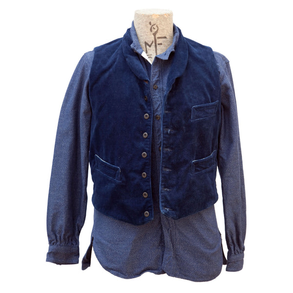 購入お買い得 1910´s Indigo metis Fireman Jacket www.organdi-home.fr