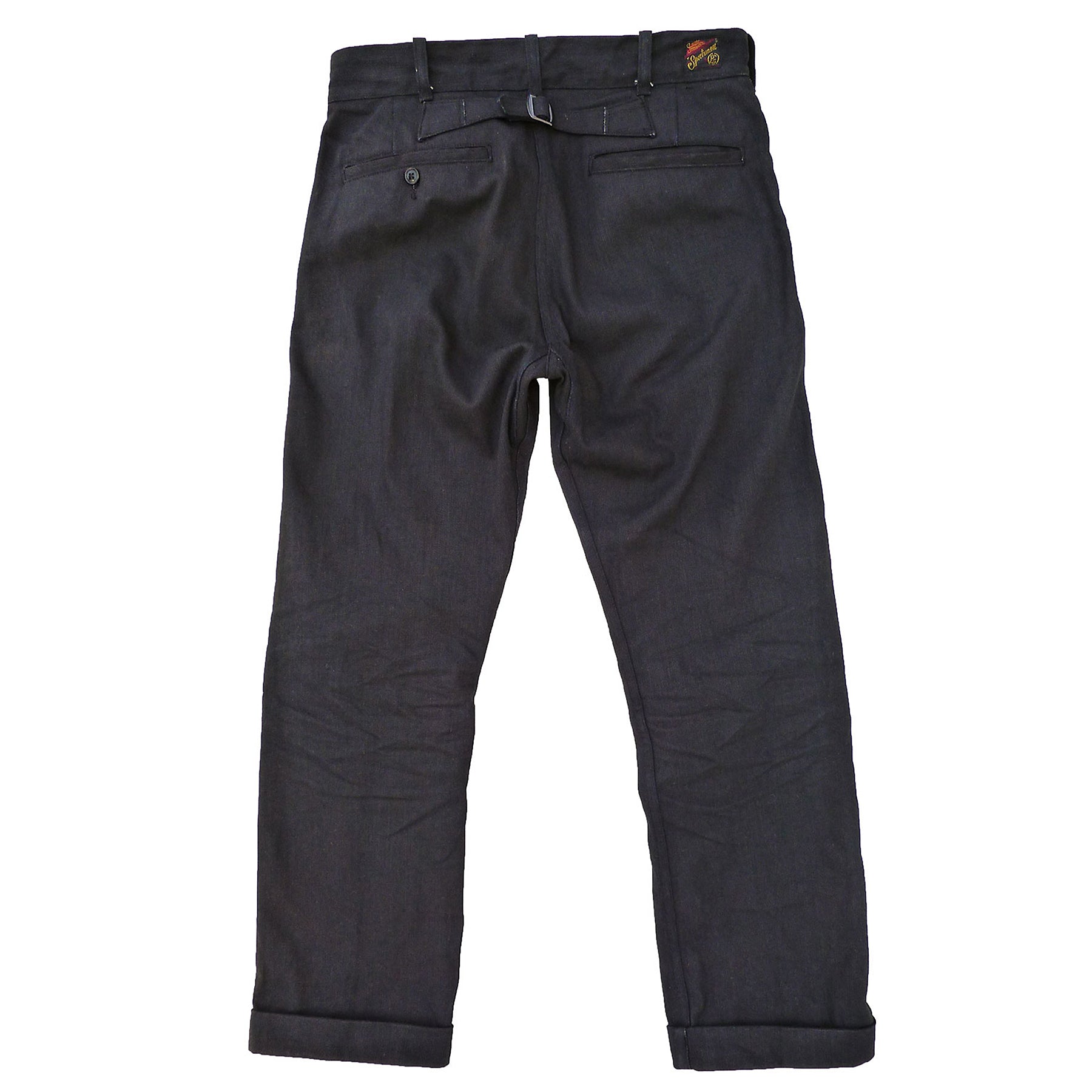 Continental Trousers - JC Black Coated Denim | Mister Freedom®