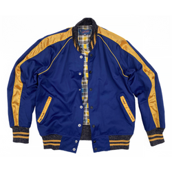 Podium Jacket - Royal Blue/Gold | Mister Freedom®