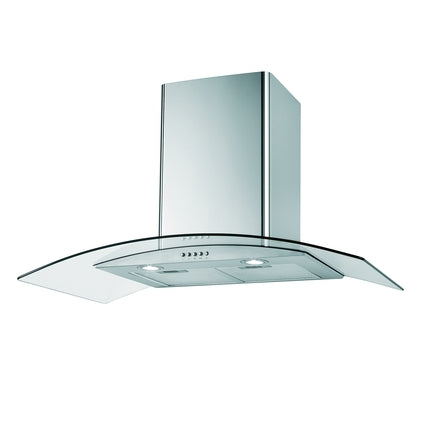 lamona lam2410 60cm stainless steel chimney cooker hood