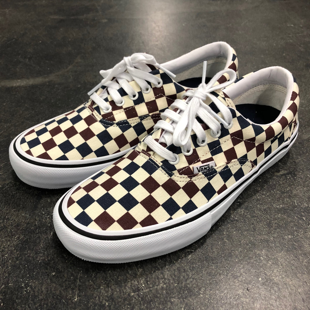 multi checkered vans