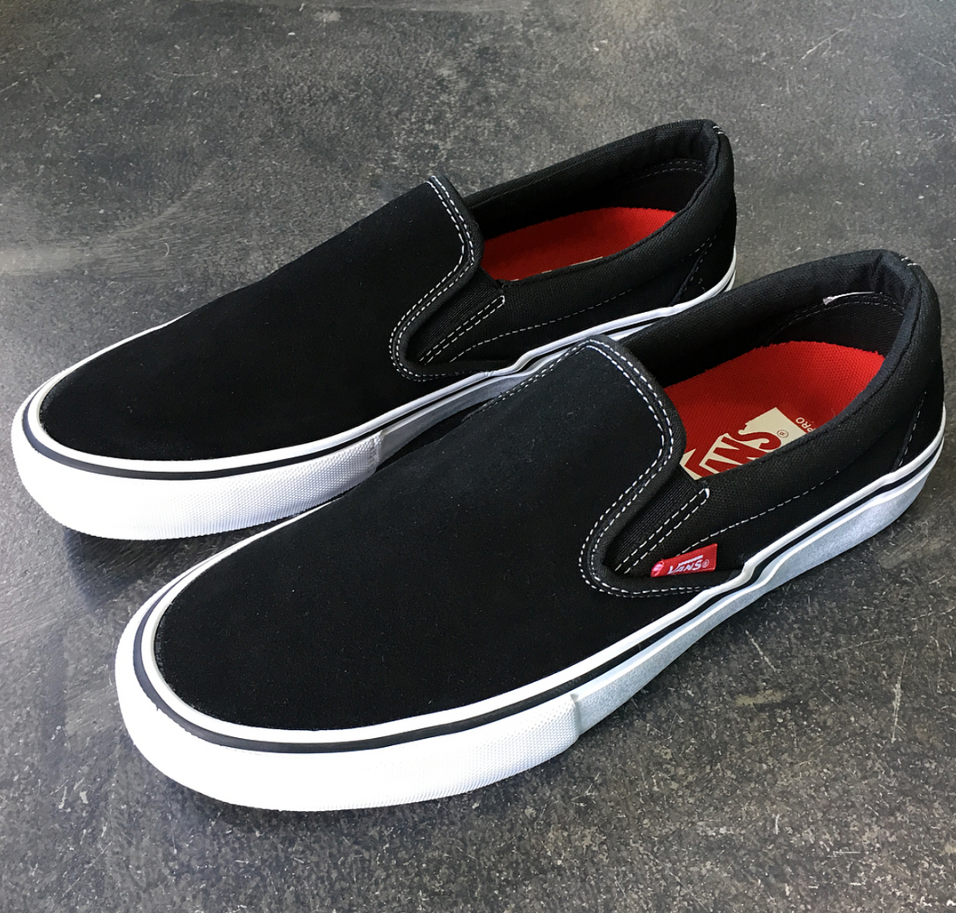 Vans Slip On Pro Black/White – 561 Skate