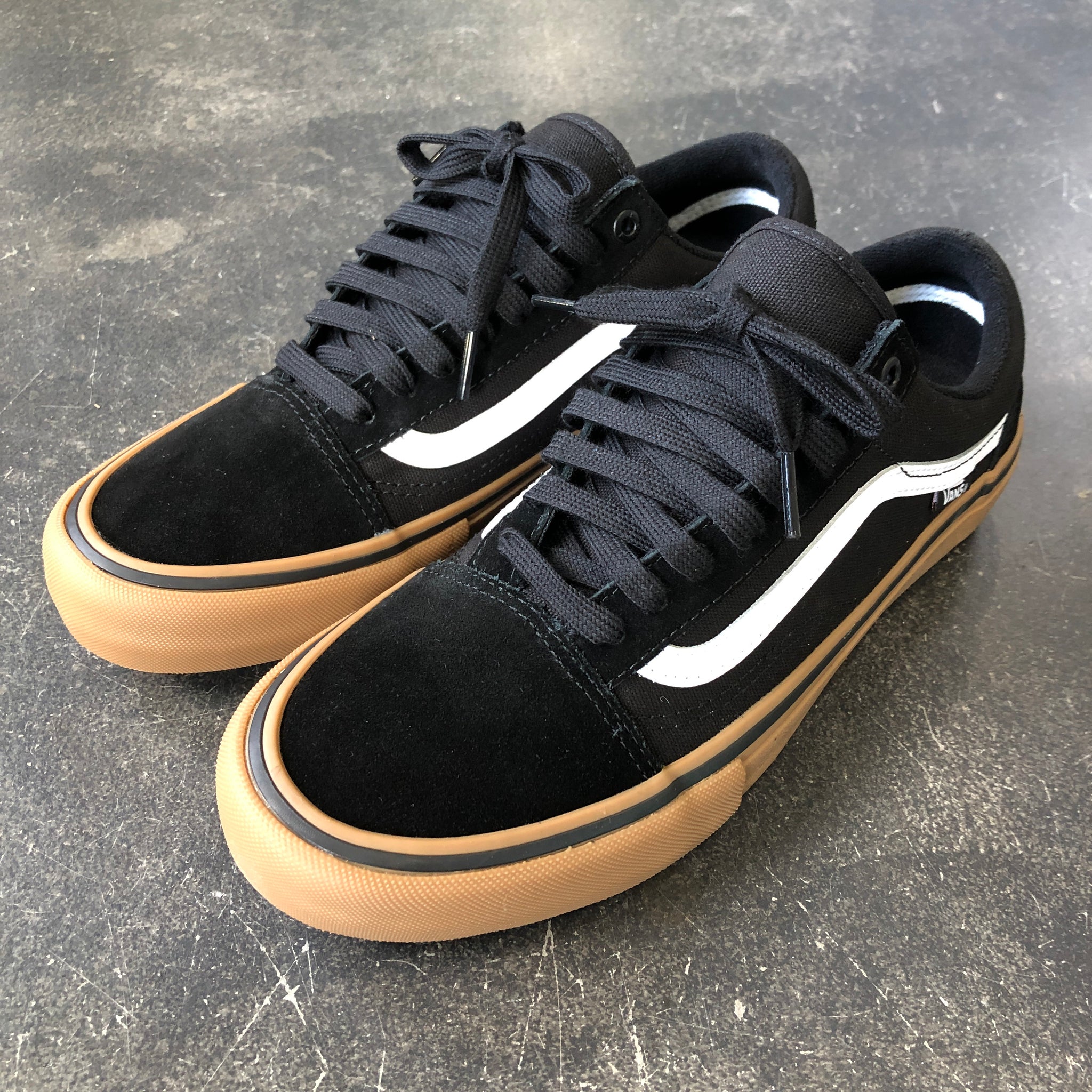 Vans Old Skool Pro Black/Gum – 561 Skate