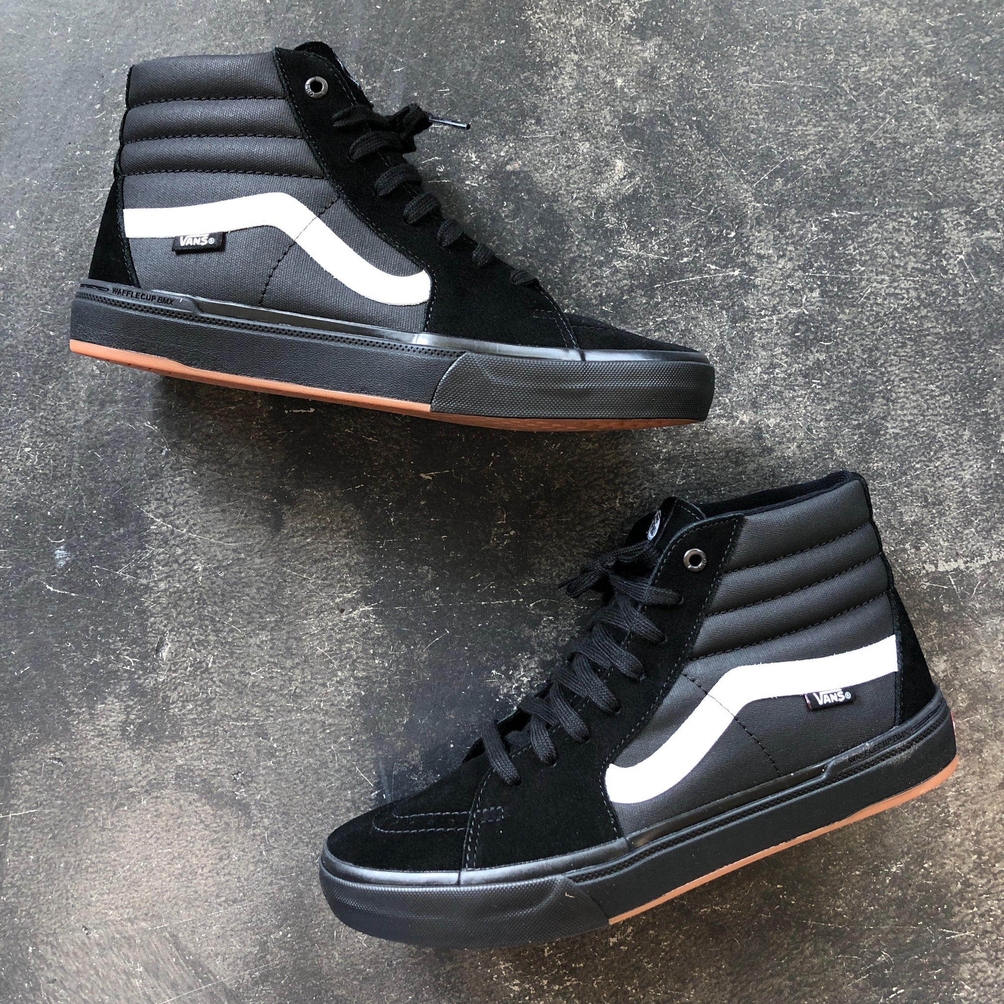 vans sk8 hi pro black