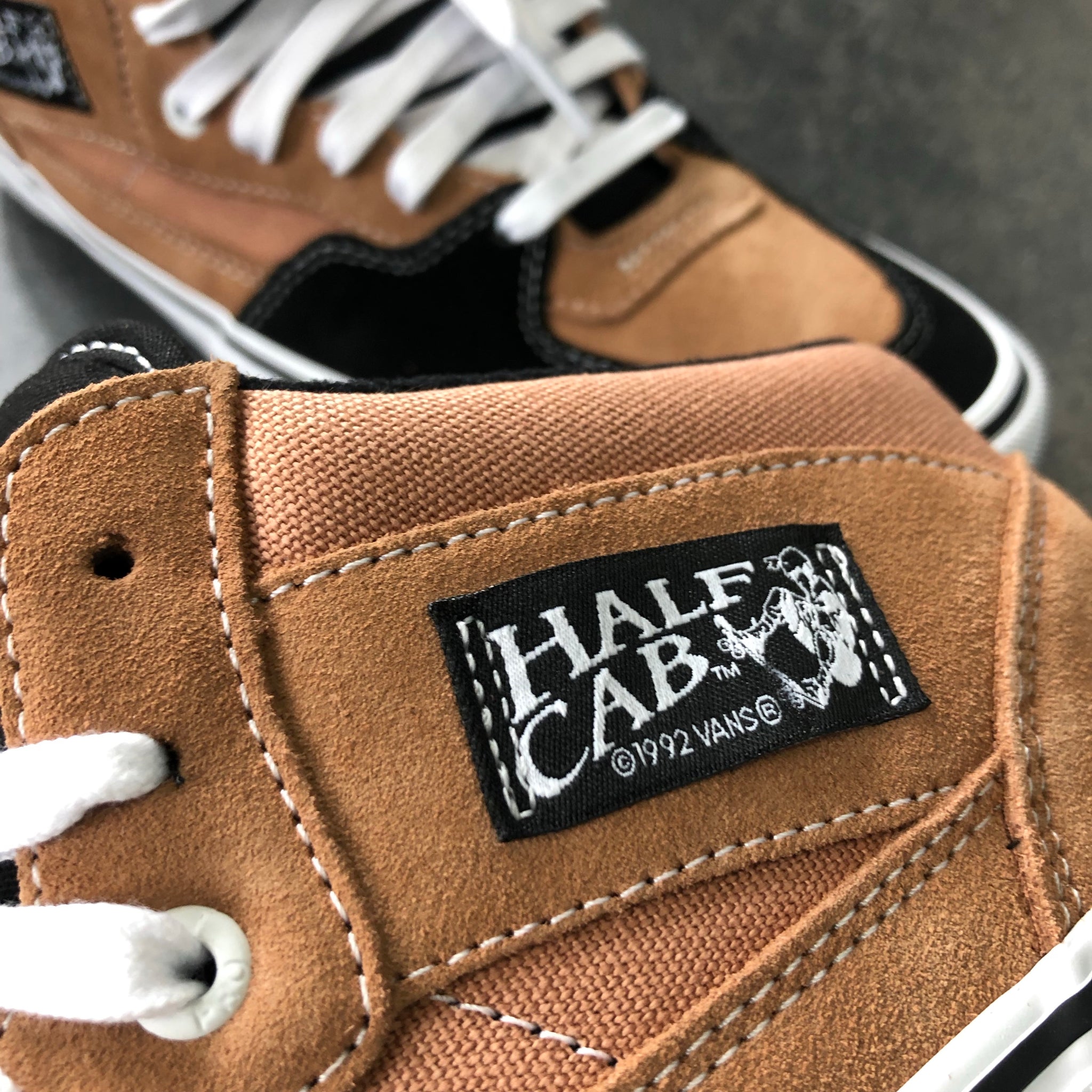 half cab vans tan