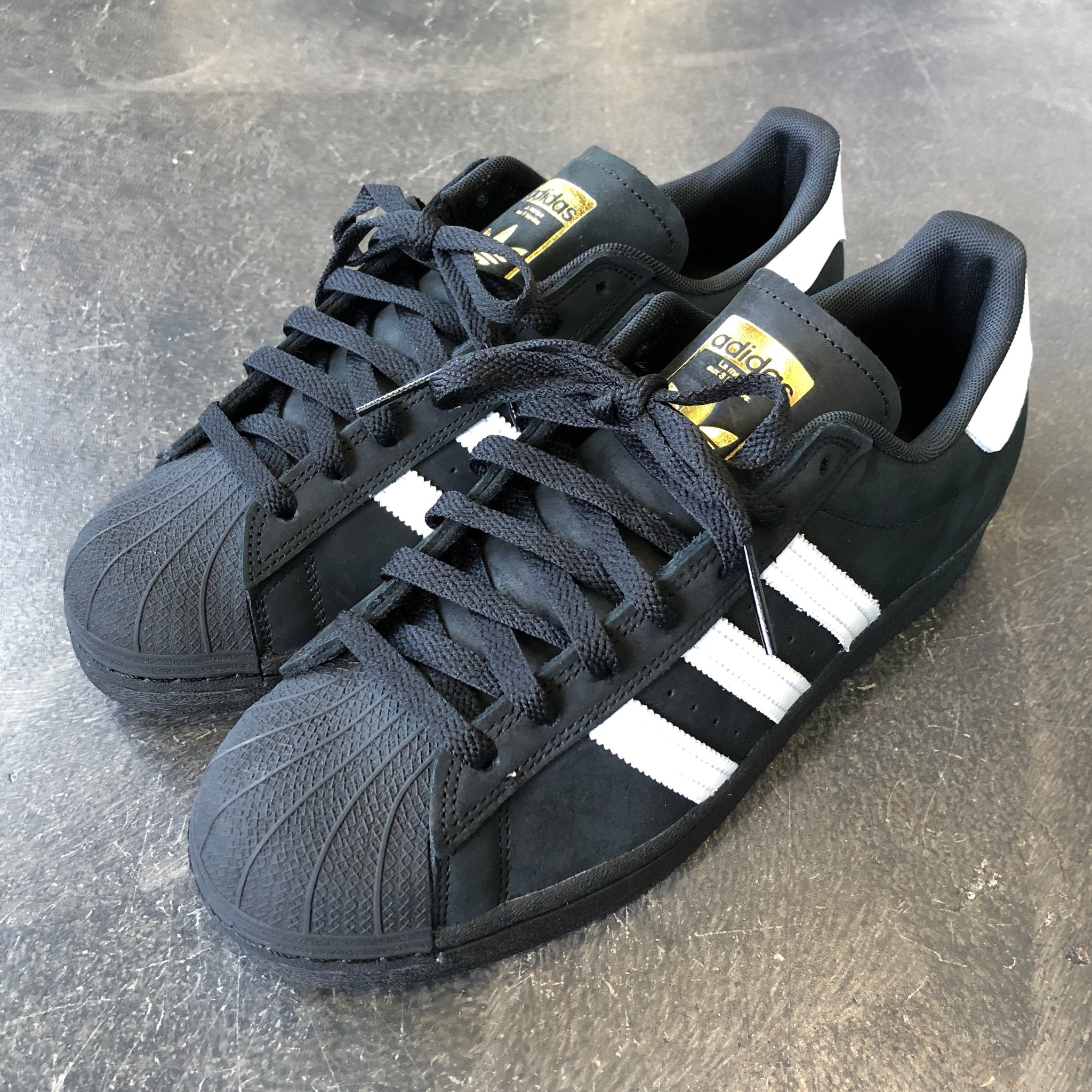 Adidas Superstar ADV Black/White/Gold 