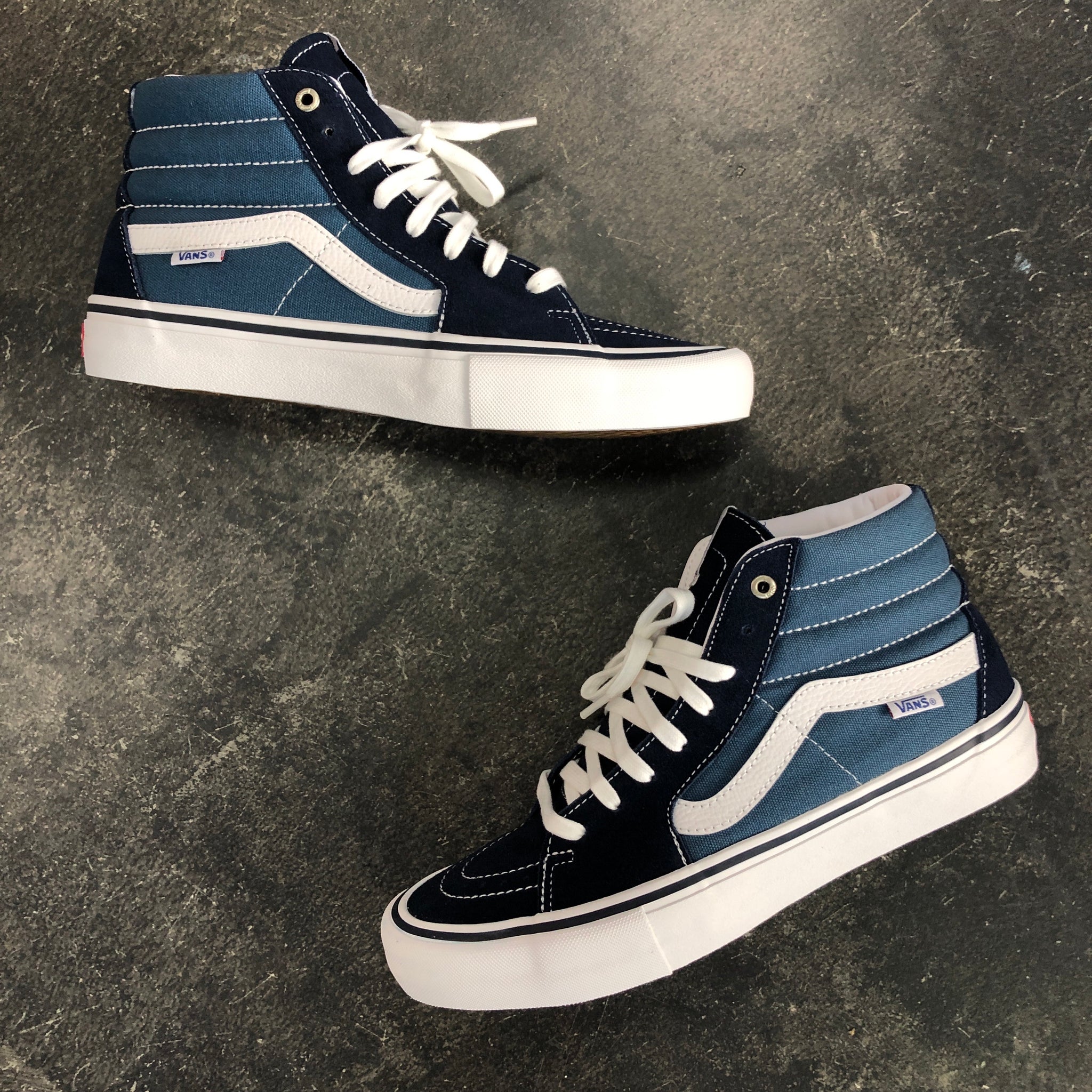 vans hi sk8 navy