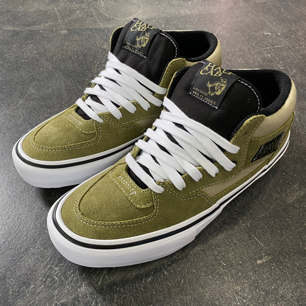 vans half cab pro green