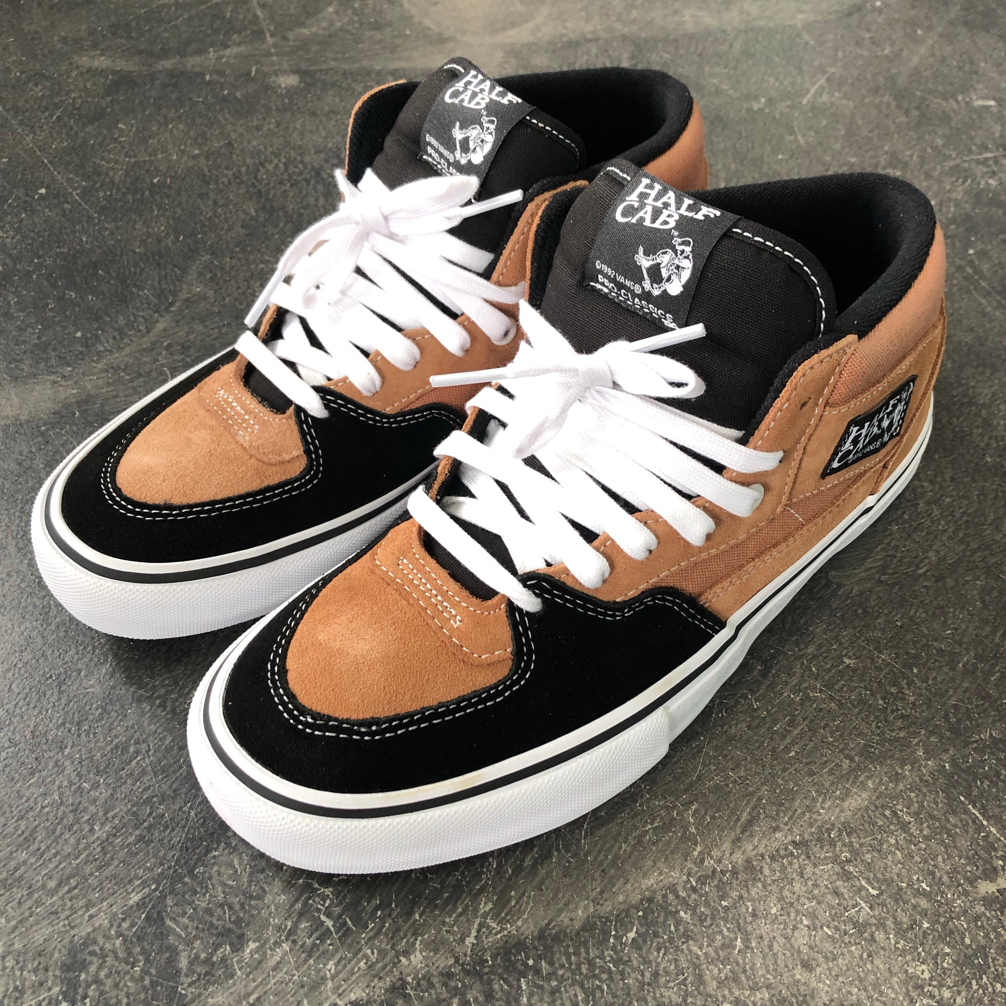 vans half cab pro size