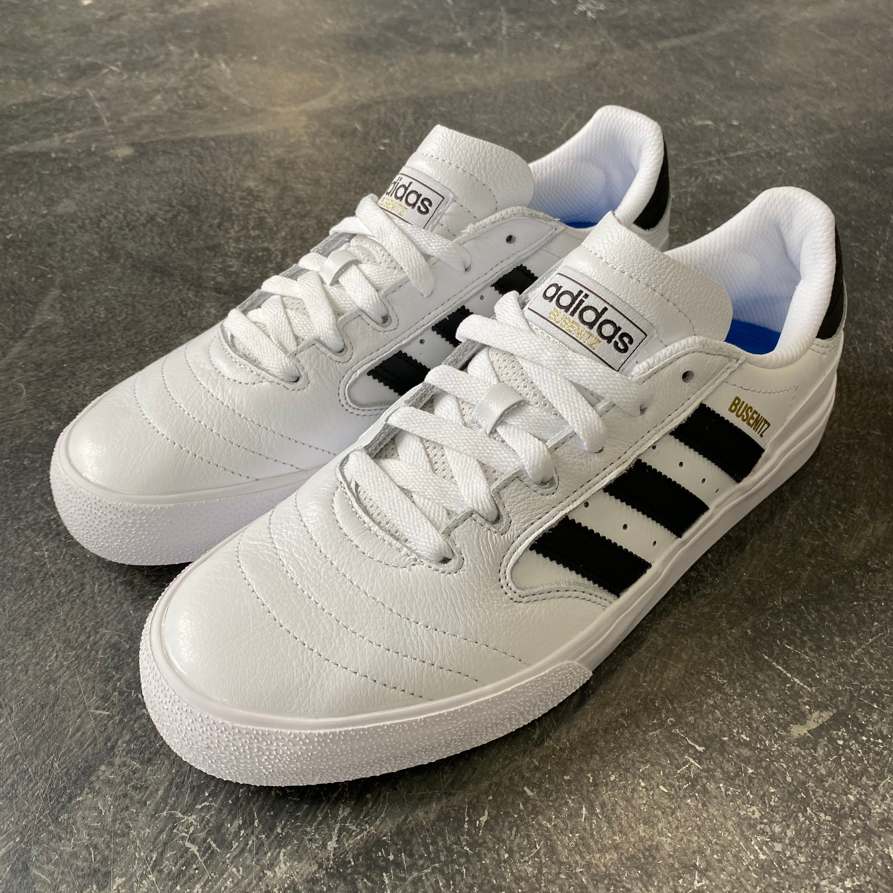 Adidas Busenitz Vulc 2 White/Black – Skate
