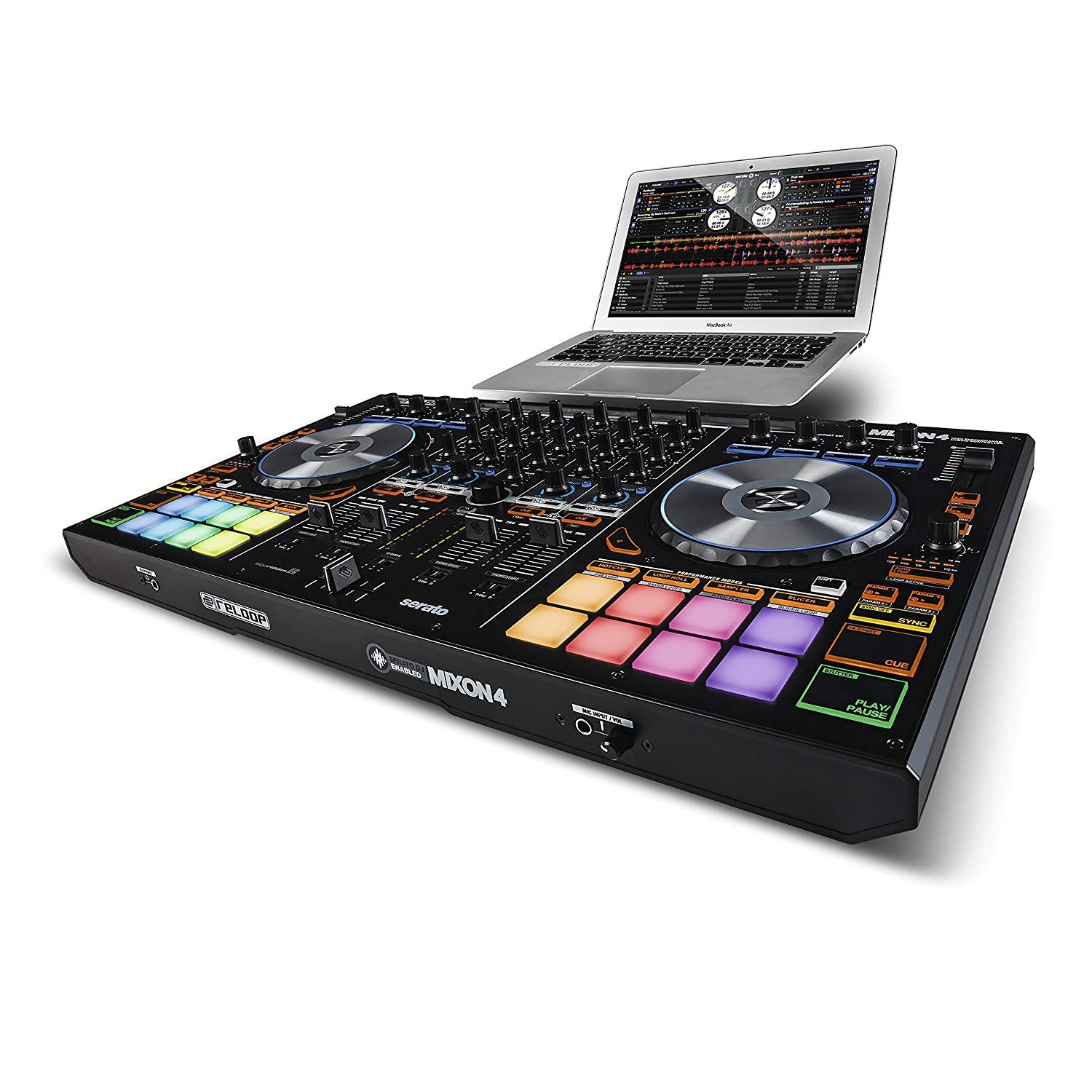 reloop mixon 8 pro 4 channel dj controller