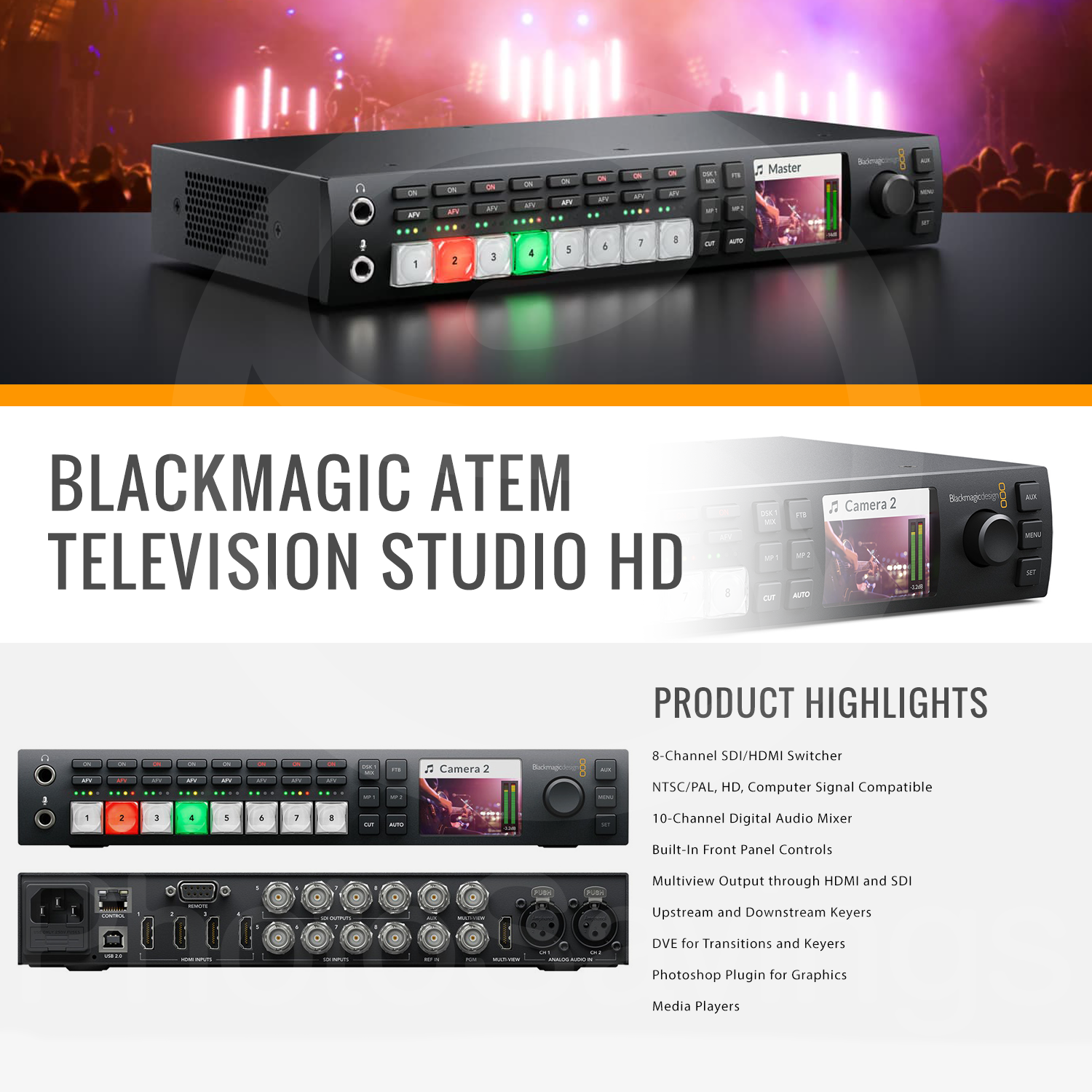 atem television studio switcher alternative