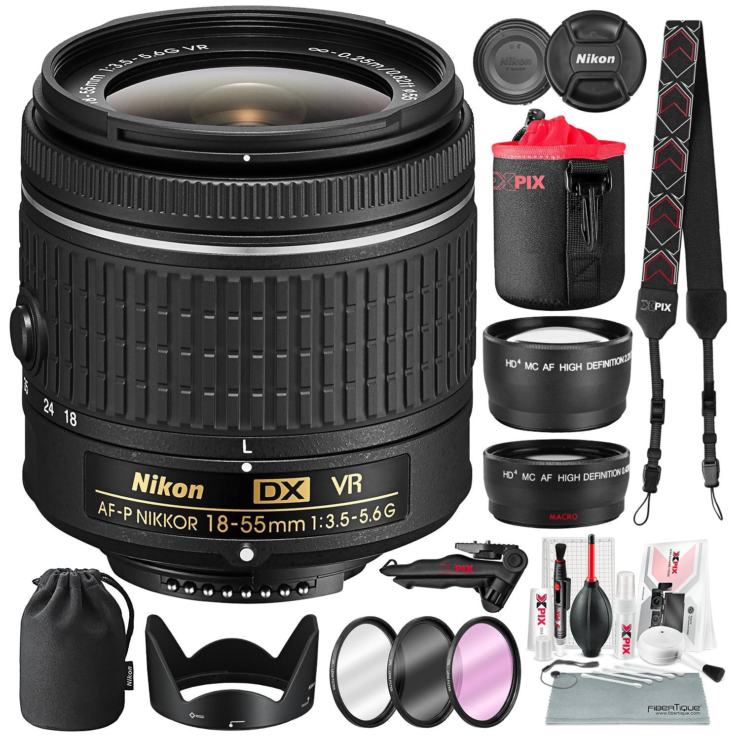 Nikon Af P Dx Nikkor 18 55mm F 3 5 5 6g Vr Lens For Nikon Dslr Camera Shopify