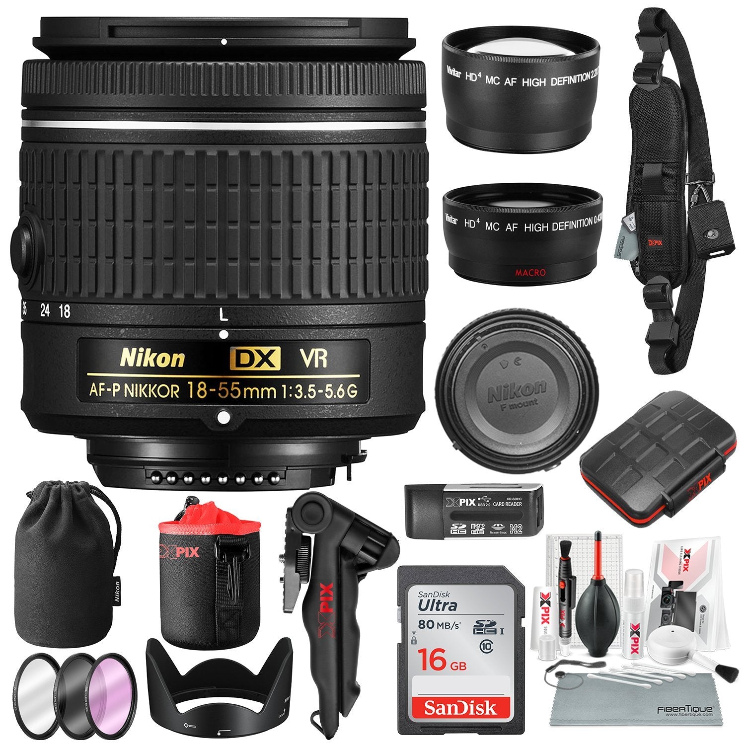 Nikon Af P Dx Nikkor 18 55mm F 3 5 5 6g Vr Lens For Nikon Dslr Camera Shopify