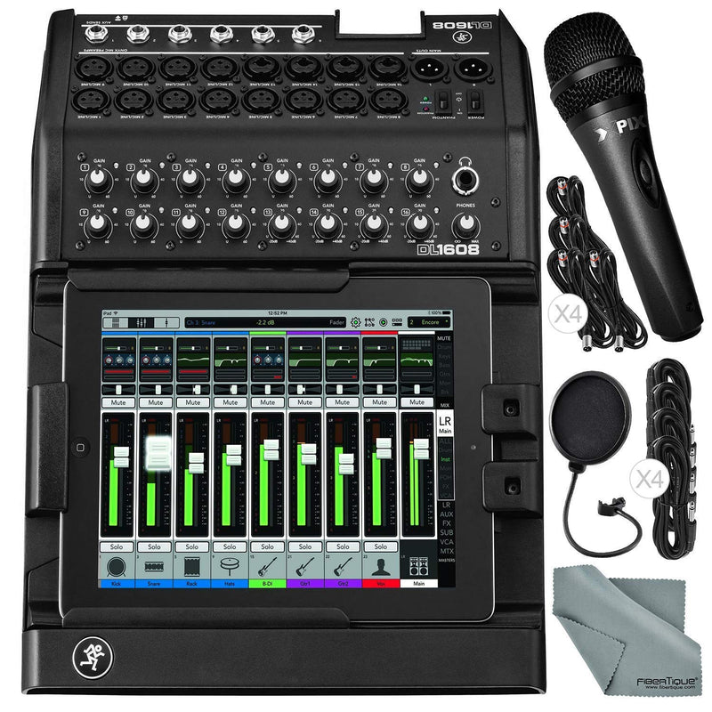 Mackie DL1608 iPad-Controlled 16-Channel Digital Live Sound Mixer