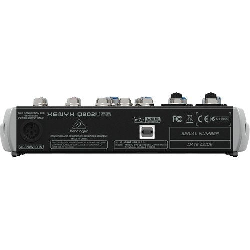 behringer xenyx q802usb drivers