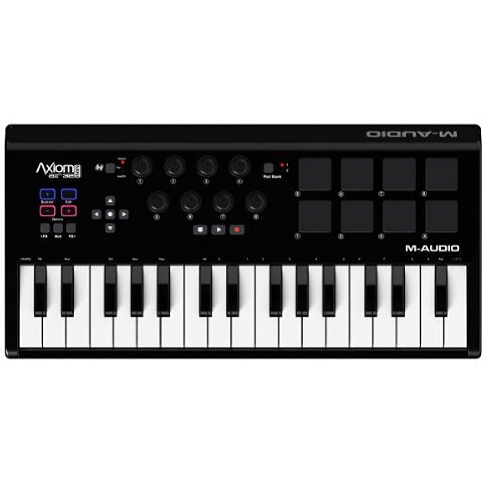 M Audio Axiom Air Mini 32 Premium 32 Key Usb Midi Keyboard Drum Pad Photo Savings