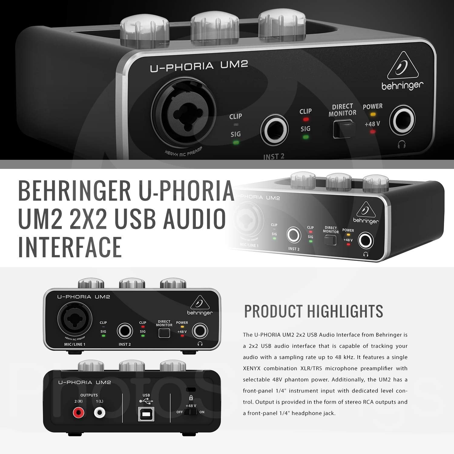 Download Driver For Behringer Audio Interface U-phoria Um2 On Mac