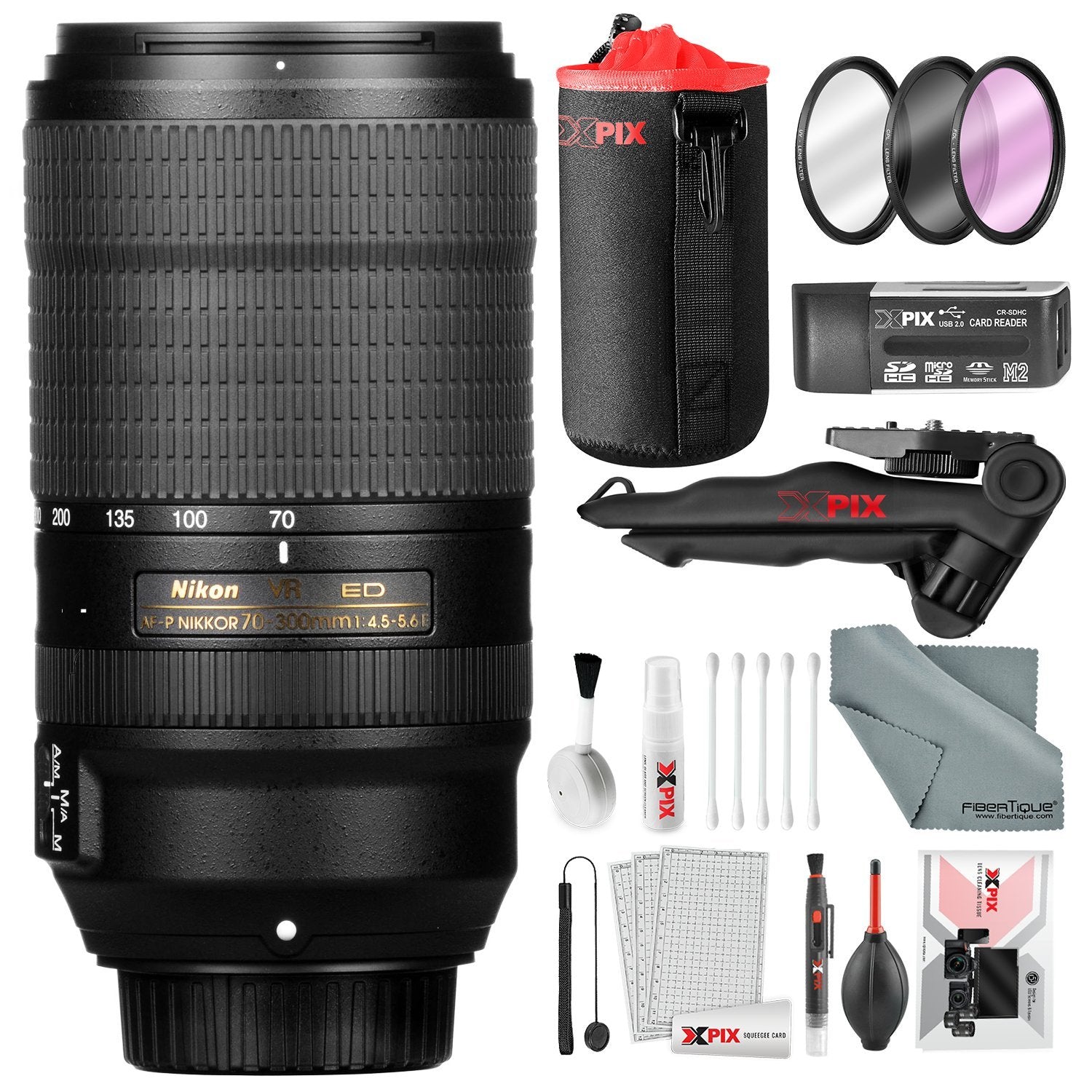 Nikon Af P Nikkor 70 300mm F 4 5 5 6e Ed Vr Digital Slr Camera Lens Wi Shopify