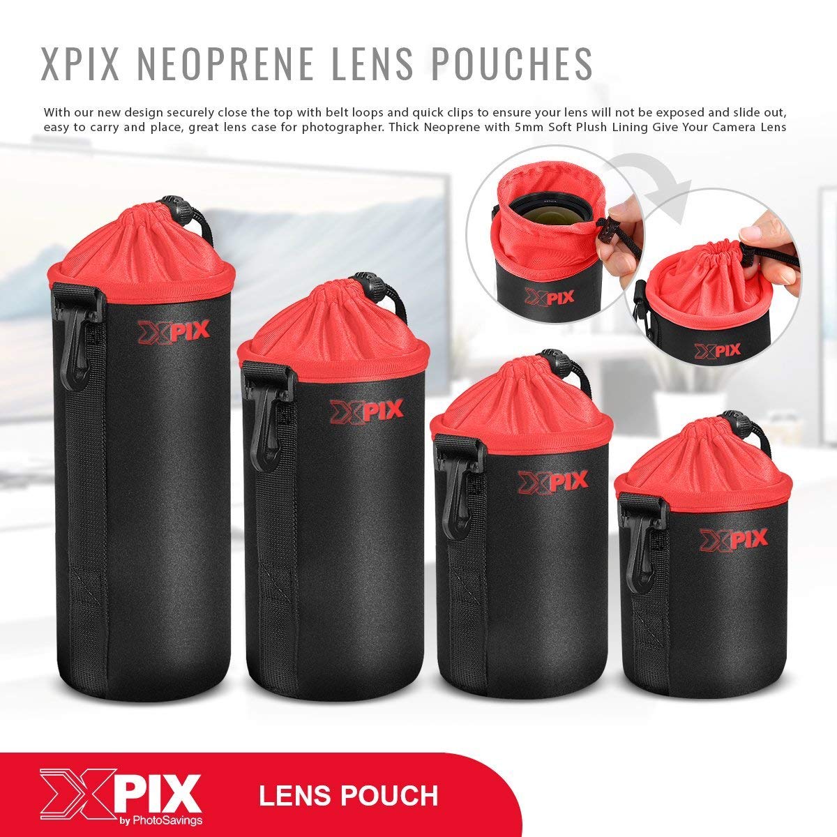 sony lens pouch