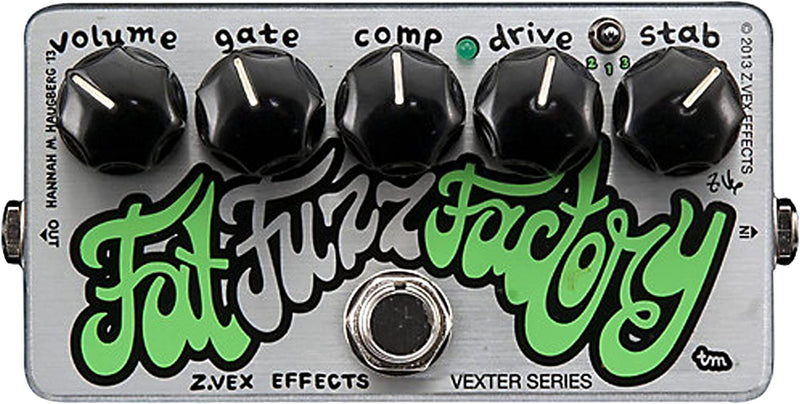 ZVEX Effects Fat Fuzz Factory Germanium Fuzz Guitar/Bass Pedal